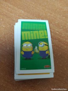 Collectable Antique Stickers: CROMO PEGATINA GUSANITOS RISI ( MINIONS ) NUEVOS SIN PEGAR
